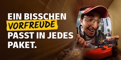 Ein Bisschen Vorfreude passt in jedes Paket